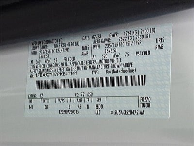 2023 Ford Transit-350 XLT