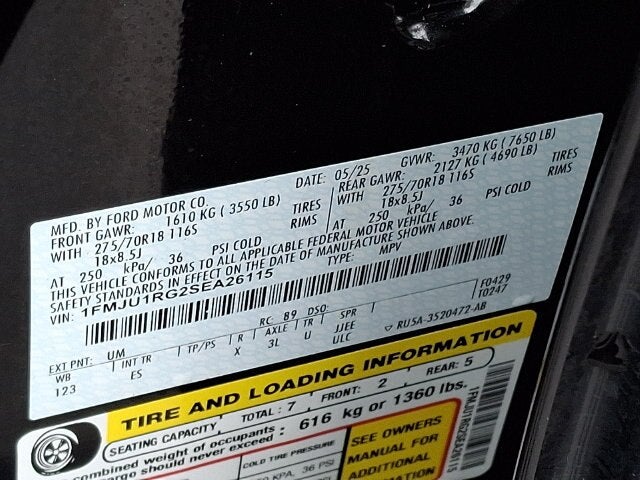 2025 Ford Expedition Tremor
