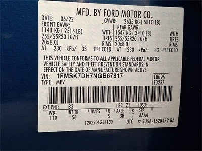 2022 Ford Explorer XLT