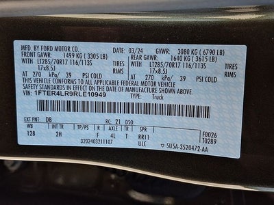 2024 Ford Ranger Raptor