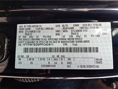 2023 Ford F-150 Lariat