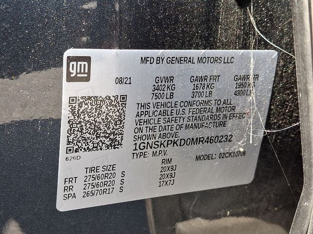 2021 Chevrolet Tahoe Z71