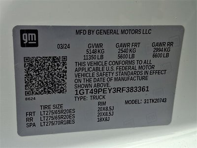 2024 GMC Sierra 2500HD AT4