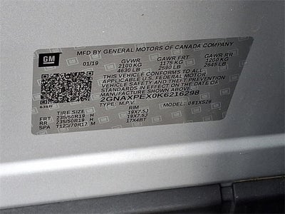 2019 Chevrolet Equinox Premier