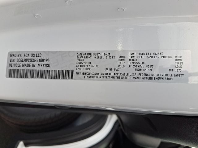 2024 RAM ProMaster 2500 High Roof 136 WB