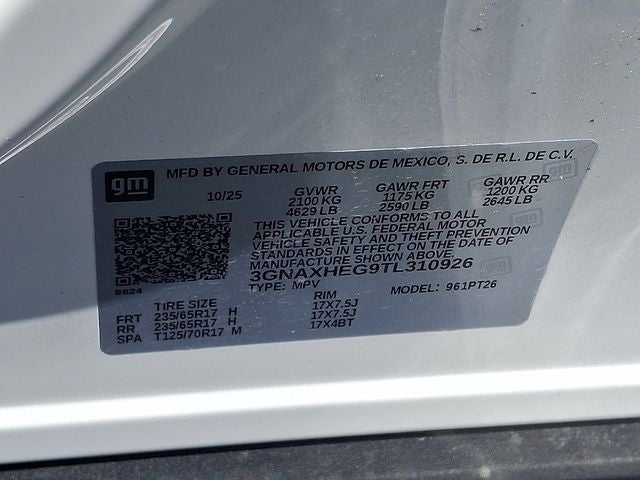 2026 Chevrolet Equinox LT