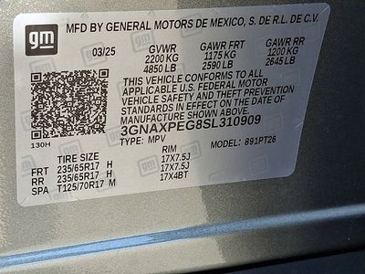 2025 Chevrolet Equinox LT