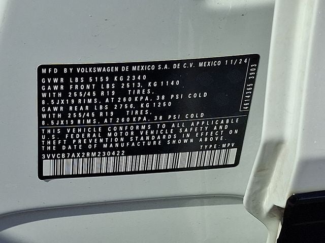 2024 Volkswagen Tiguan 2.0T SE R-Line Black