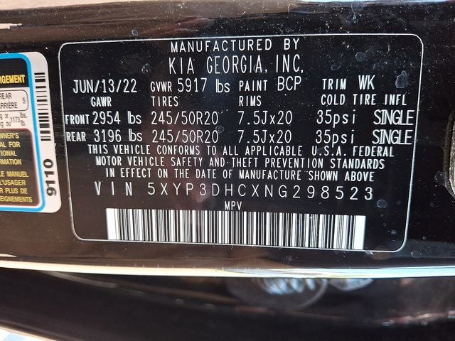 2022 Kia Telluride EX