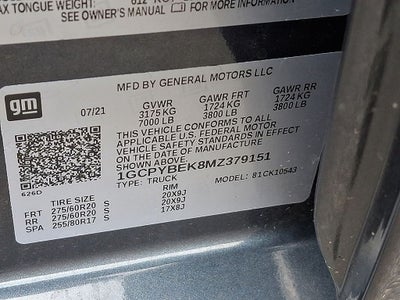 2021 Chevrolet Silverado 1500 Custom