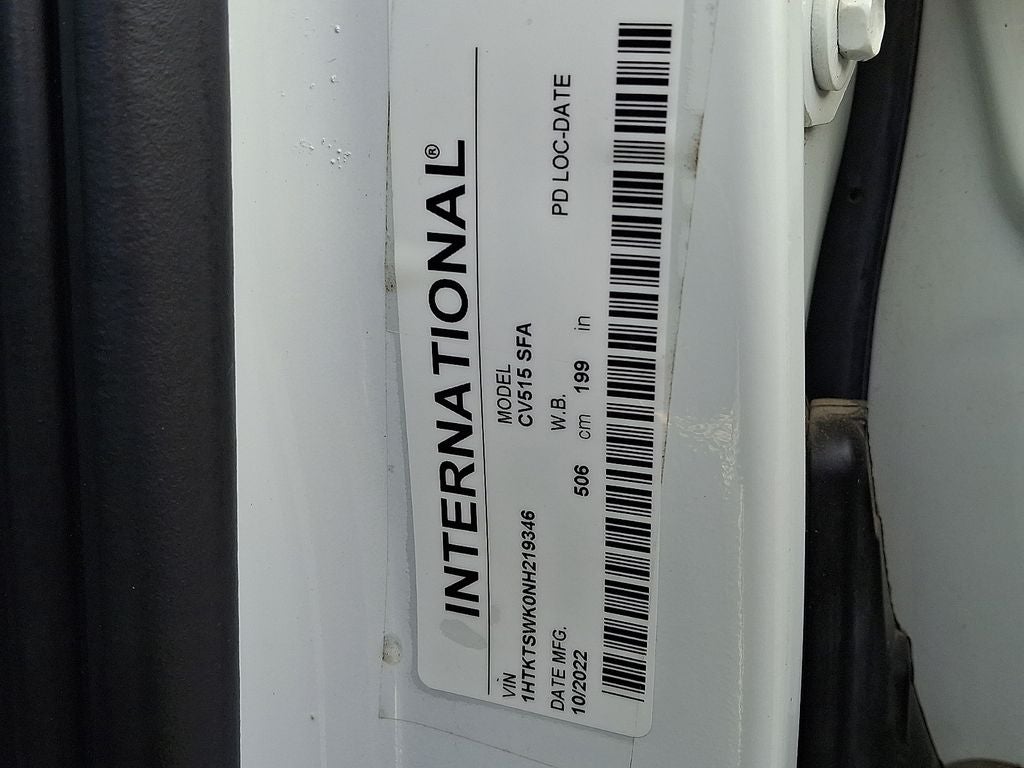 2022 International CV515 CONVENTIONAL CAB