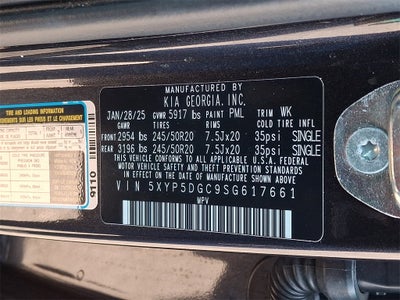 2025 Kia Telluride SX