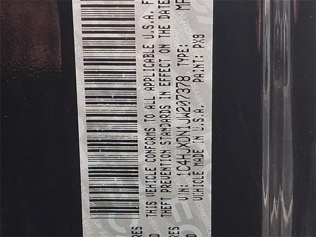 2018 Jeep Wrangler Unlimited Sport S