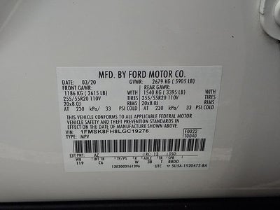2020 Ford Explorer Limited