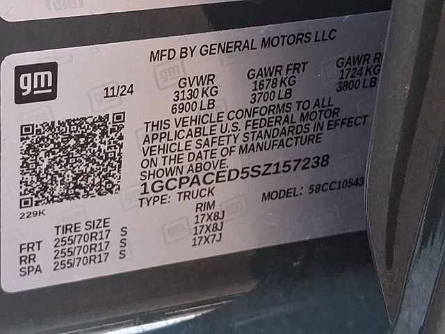 2025 Chevrolet Silverado 1500 LT