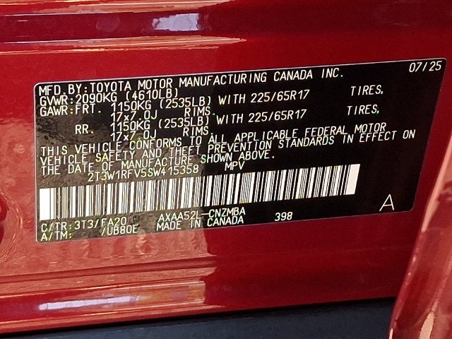 2025 Toyota RAV4 XLE