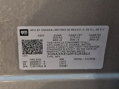 2023 Chevrolet Equinox LT