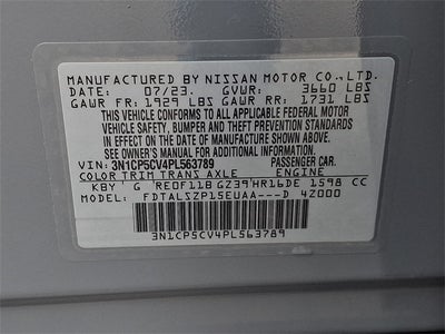 2023 Nissan Kicks SV