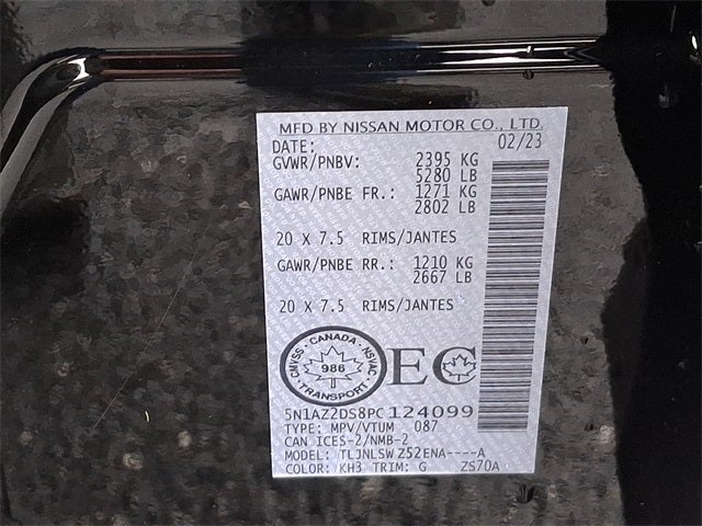 2023 Nissan Murano Platinum