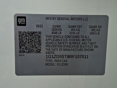 2024 Chevrolet Malibu LT 1LT