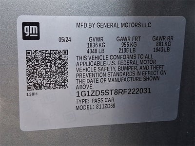 2024 Chevrolet Malibu LT 1LT