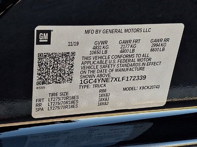 2020 Chevrolet Silverado 2500HD LT