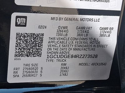 2024 Chevrolet Silverado 1500 LTZ