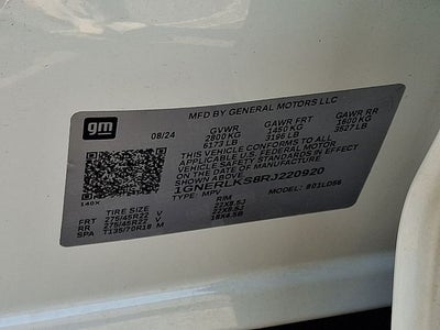 2024 Chevrolet Traverse RS