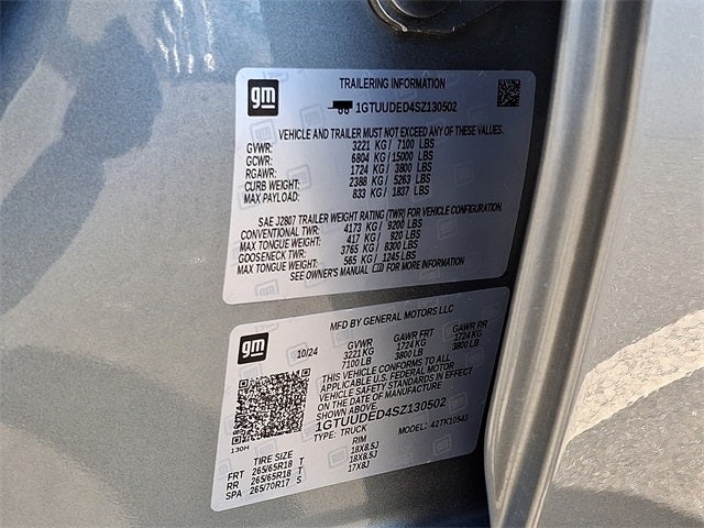 2025 GMC Sierra 1500 SLT