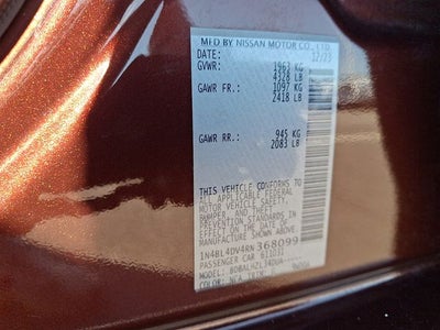 2024 Nissan Altima 2.5 SV