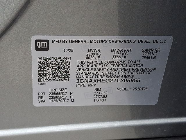 2026 Chevrolet Equinox LT