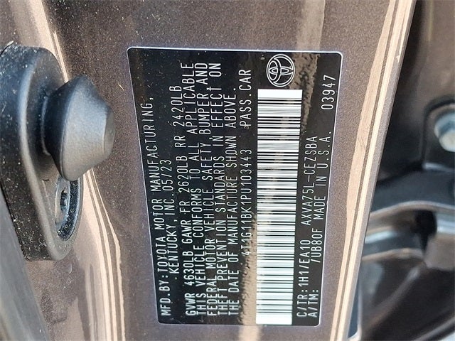 2023 Toyota Camry SE