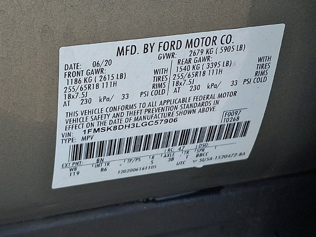 2020 Ford Explorer XLT