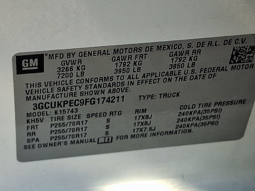 2015 Chevrolet Silverado 1500 LS