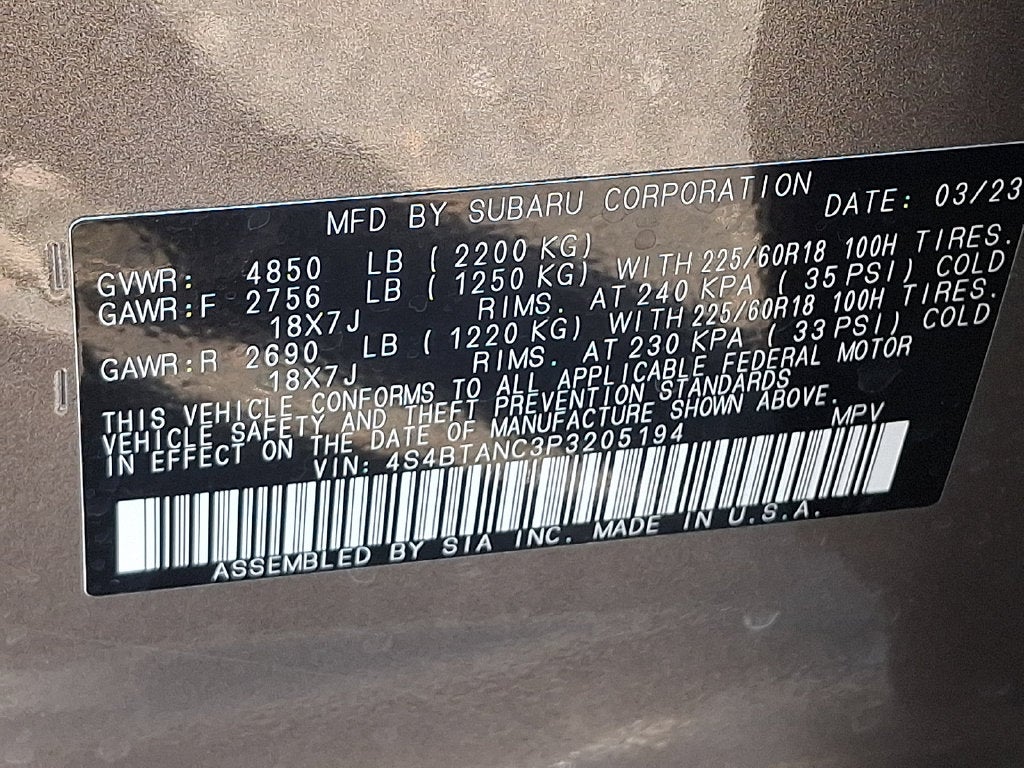 2023 Subaru Outback Limited