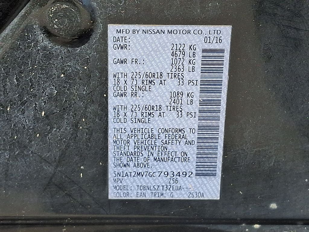 2016 Nissan Rogue SL