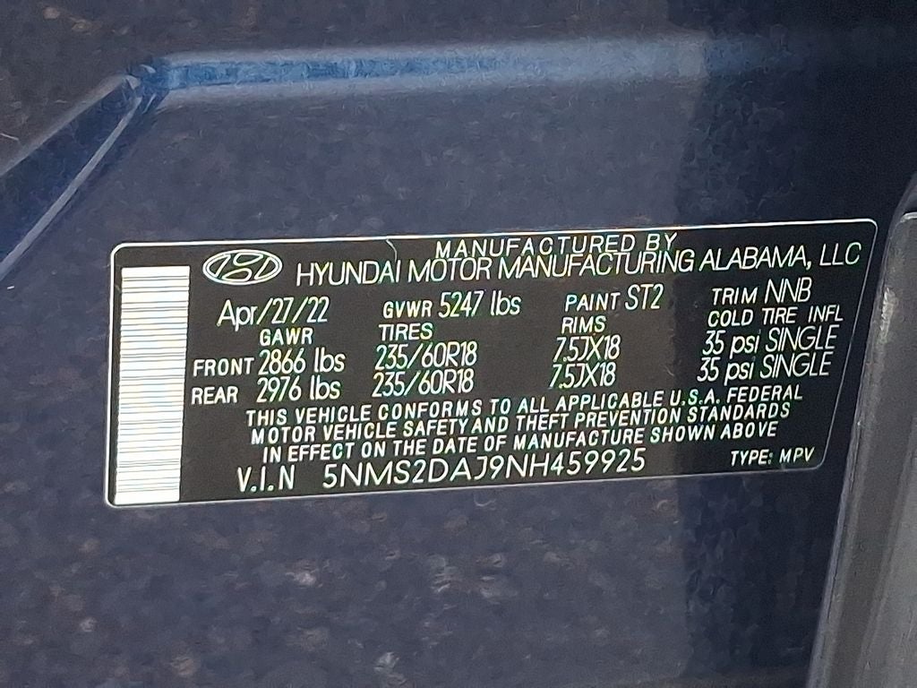 2022 Hyundai Santa Fe SEL
