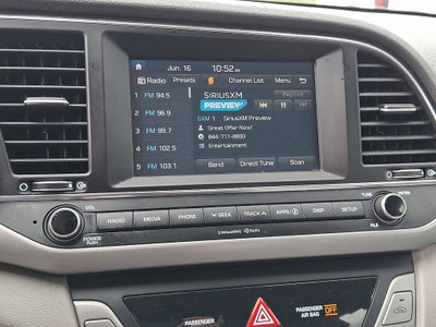 2018 Hyundai Elantra SEL