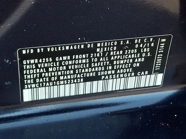 2016 Volkswagen Golf SportWagen TSI Limited Edition