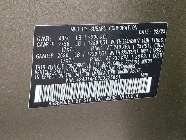 2025 Subaru Outback Premium