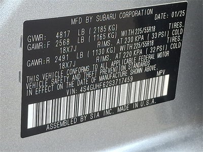 2025 Subaru Crosstrek Sport