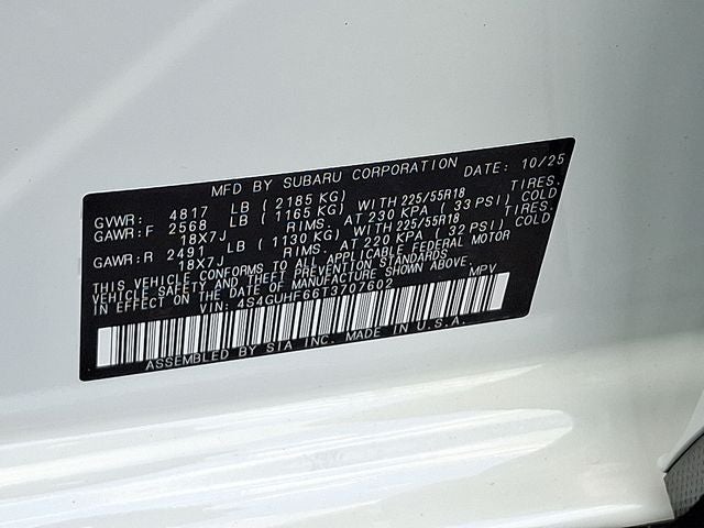 2026 Subaru Crosstrek Sport