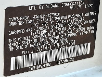 2023 Subaru Crosstrek Premium