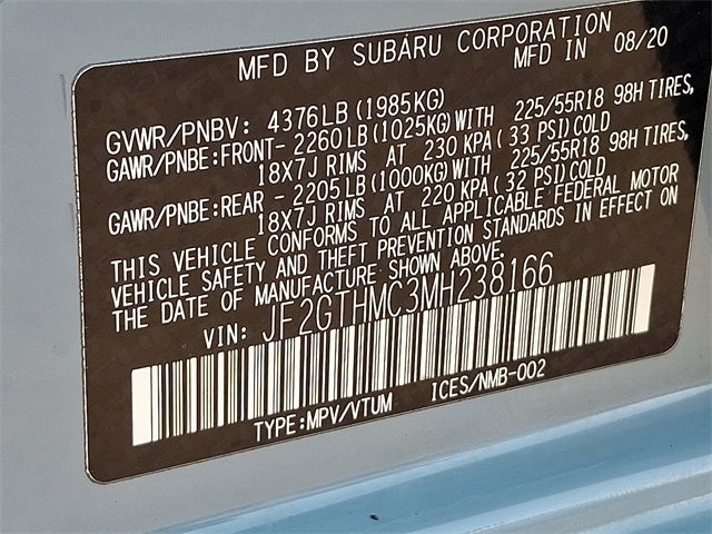 2021 Subaru Crosstrek Limited