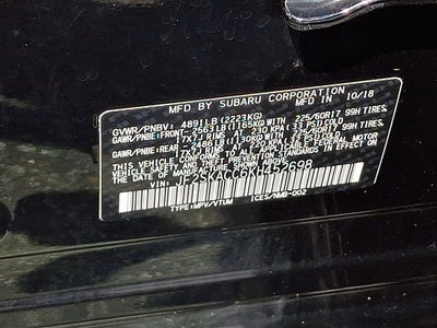 2019 Subaru Forester Base