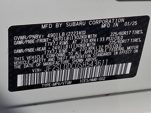 2025 Subaru Forester Premium