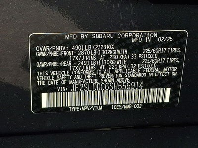 2025 Subaru Forester Premium