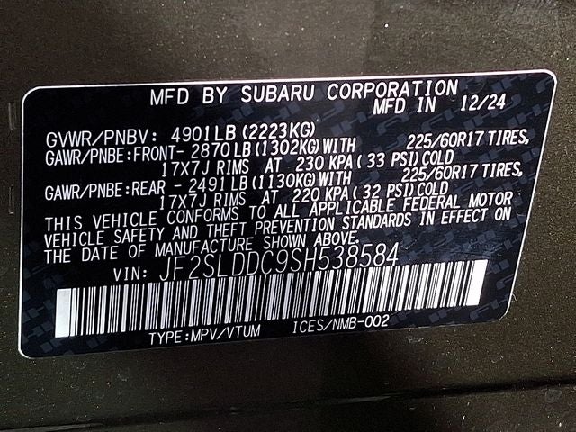 2025 Subaru Forester Premium