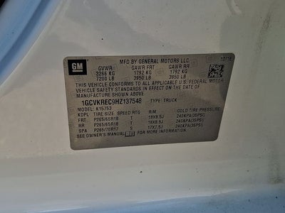 2017 Chevrolet Silverado 1500 LT LT2