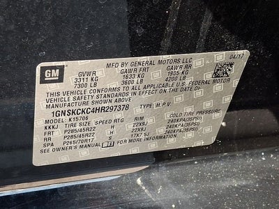 2017 Chevrolet Tahoe Premier